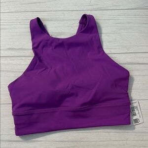 Lululemon energy bra high neck long line tough